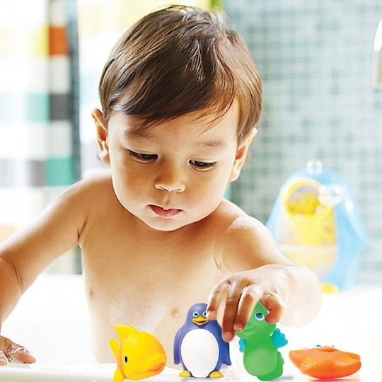 Munchkin Squirtin' Ocean Friends Water Faces for 9++ Months 8pcs