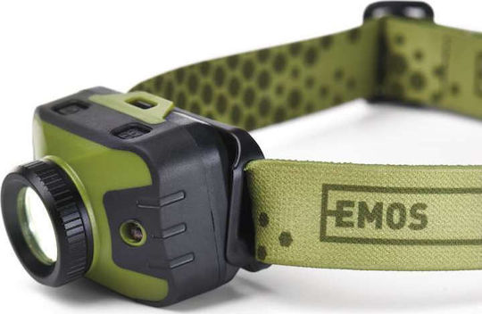 Emos Φακός Κεφαλής LED IP43 με Μέγιστη Φωτεινότητα 230lm