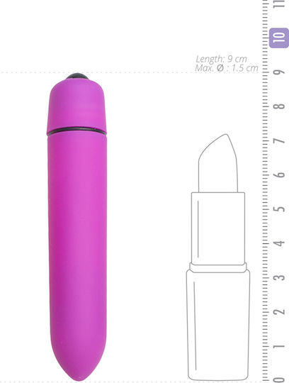 Easytoys Vibrating Bullet Mini Δονητής Bullet 9cm Purple