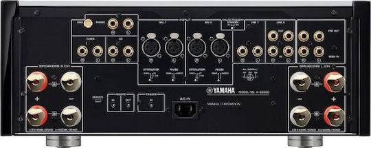 Yamaha A-S3200 Ολοκληρωμένος Ενισχυτής Hi-Fi Stereo 150W/4Ω 100W/8Ω Ασημί