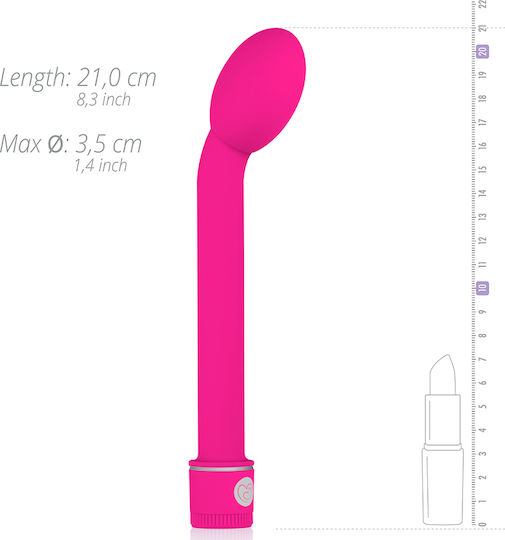 Easytoys Slim G-Vibe Vibrator G-Punkt 21cm Pink