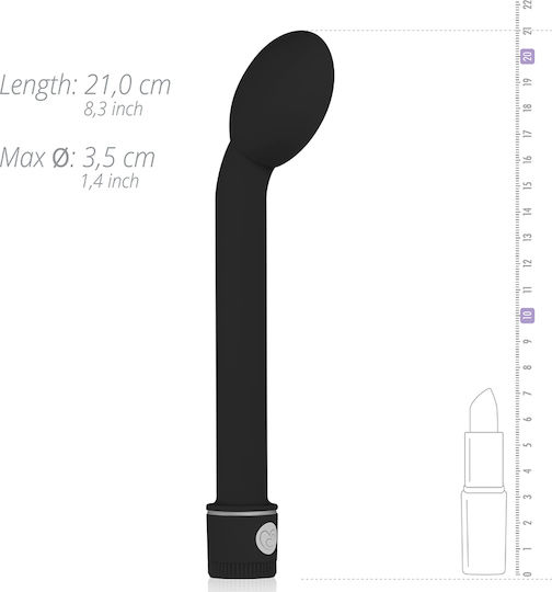 Easytoys Slim G-Vibe Vibrator G-Spot 21cm Black