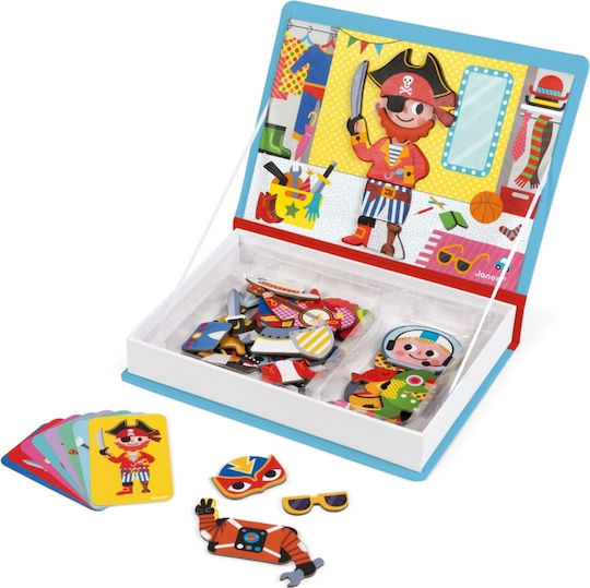 Janod Magnetic Construction Toy Boys' Clothes for Children 3+ years+ Years