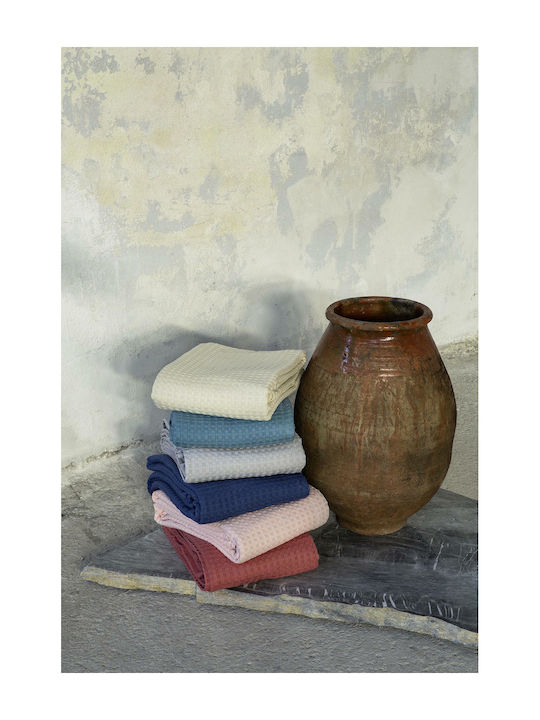 Nima Habit Blanket Pique Queen 220x240cm. 23764 Petrol