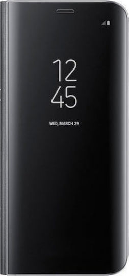 Hurtel Clear View Book Plastic Negru (Huawei P40 Lite)