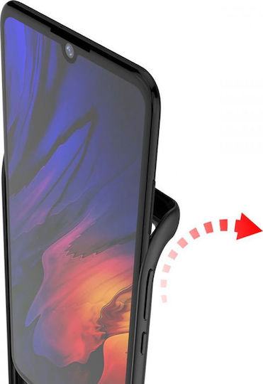 Battery Pack Back Cover Plastic Black (Huawei P30)