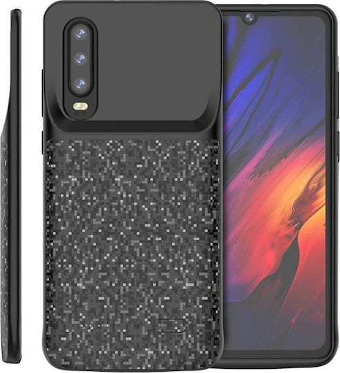 Battery Pack Back Cover Plastic Black (Huawei P30)