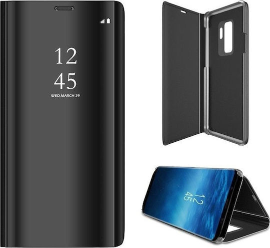 Hurtel Clear View Book Πλαστικό Μαύρο (Galaxy S20)