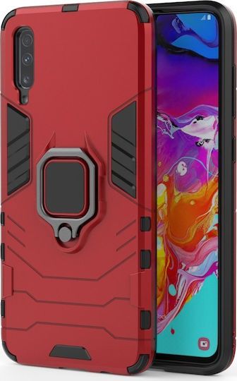 Hurtel Задна корица Пластмаса Червен (Galaxy A70)