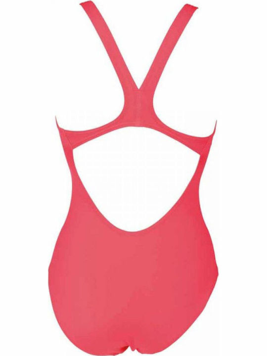 Arena Solid Swim Pro Спортен Бански Костюм Фуксия