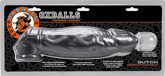 Oxballs Butch Penis-Verlängerung Grau 21,59cm