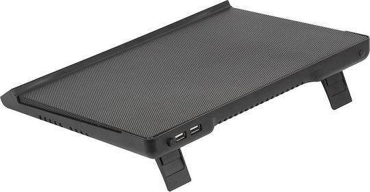 Rivacase Cooling Pad για Laptop έως 17.3" με 1 Ανεμιστήρα και Φωτισμό (5556)