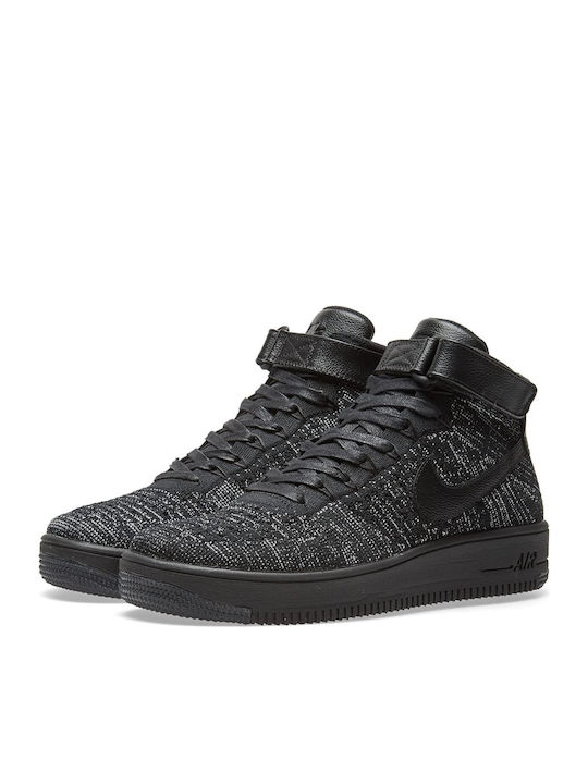 Air Force 1 Flyknit Damen Stiefel Black / White