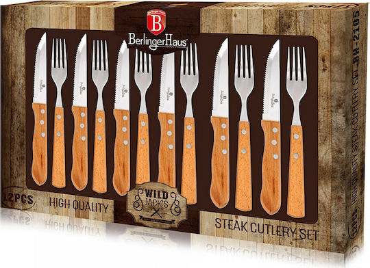 Berlinger Haus Wild Jack's Line Set De Tacâmuri 12 Bucăți