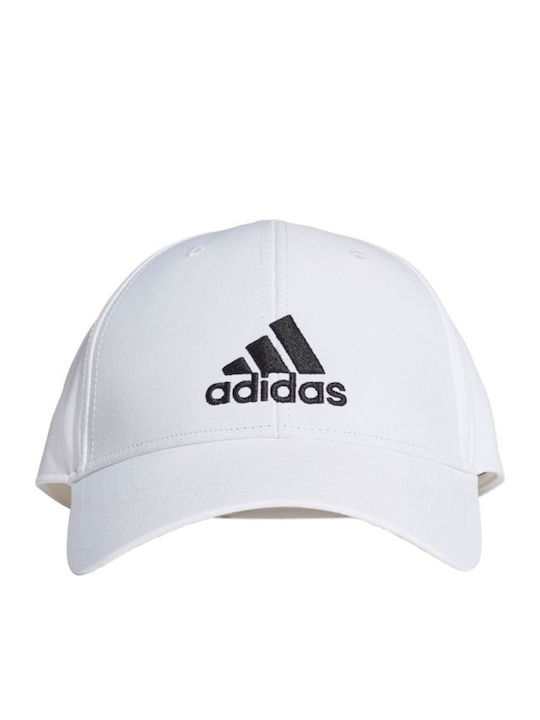 Adidas Lightweight Embroidered Baseball Ανδρικό Jockey Λευκό