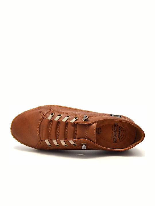 Damen Anatomisch Sneakers Tabac Braun