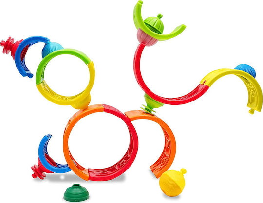 Lalaboom Stacking Toy Rainbow & Beads for 18++ Months