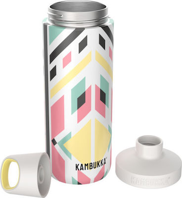 Kambukka Reno Insulated Sticlă Termos Oțel inoxidabil Fără BPA Multicolor 500ml cu Bucla 11-05017