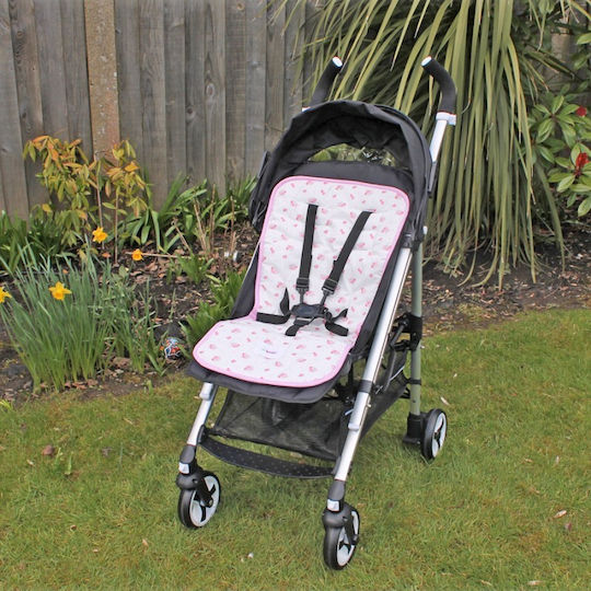 Minene Kinderwagenabdeckung Beidseitig 35x75cm Fuchsia Laser
