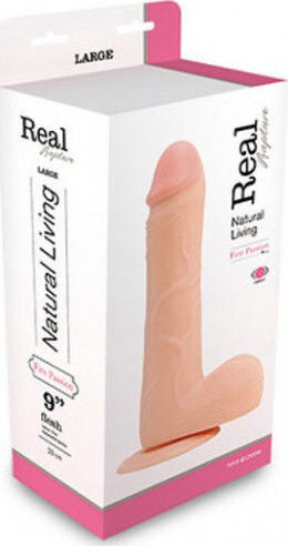 Toyz4lovers Real Rapture Natural Living Fire Passion Реалистичен Вибратор 23см Плът