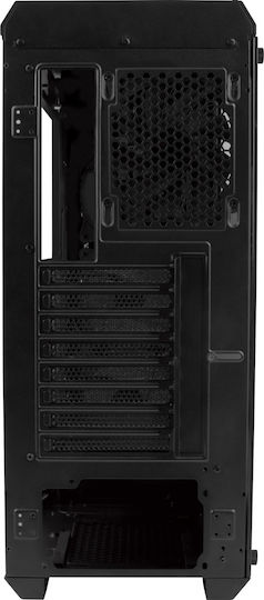 Genesis Irid 505 Gaming Midi-Turm Computergehäuse mit Seitenfenster Schwarz