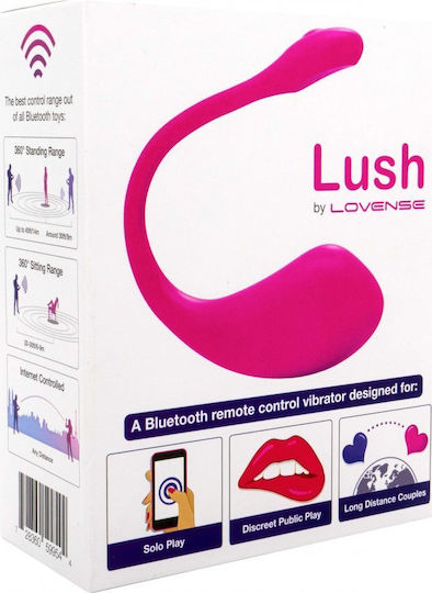 Lovense Lush 2.0 Δονητής Bullet με Απομακρυσμένο Έλεγχο Pink