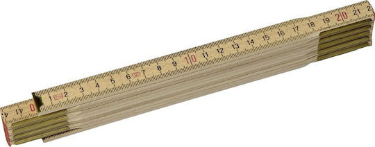 Stanley 0-35-455 Ξύλινο Σπαστό Μέτρο 2m