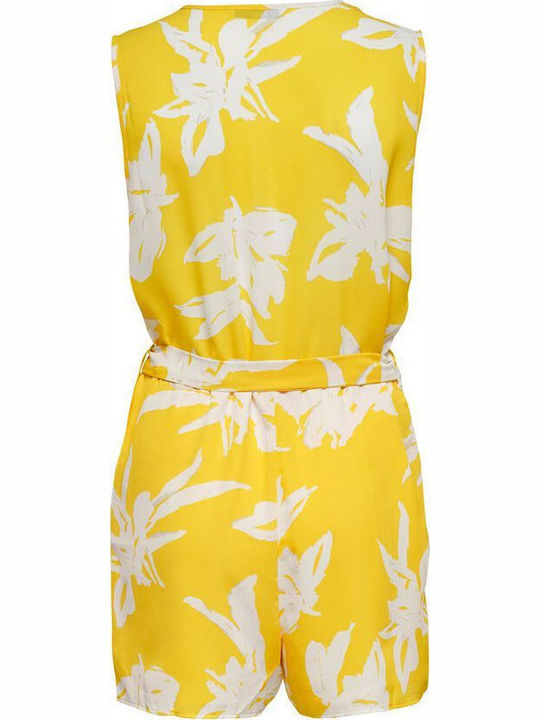 Women's One-piece Shorts Yellow/Aspen Gold
