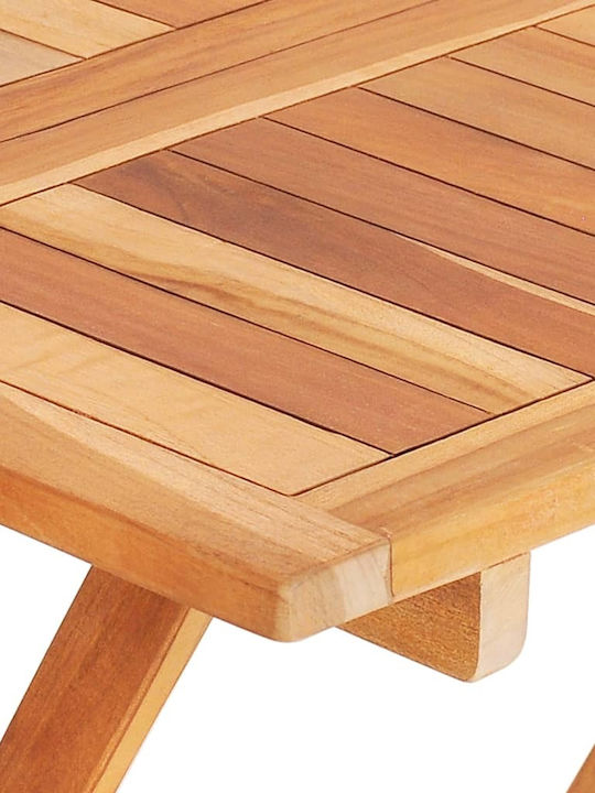 Маса за Малки Външни Пространства Сгъваема 60x60x65бр