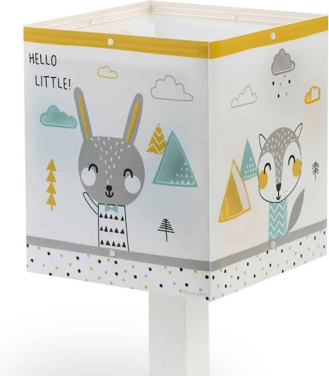 Ango Παιδικό Φωτιστικό Πορτατίφ Hello Little Κίτρινο 15x15x30εκ.