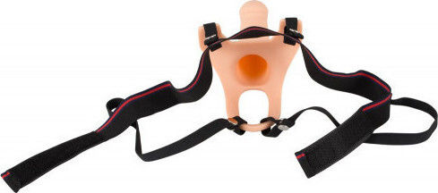 You2Toys Strap-On Silicone Sleeve Harness with Dildo 16cm in skin color