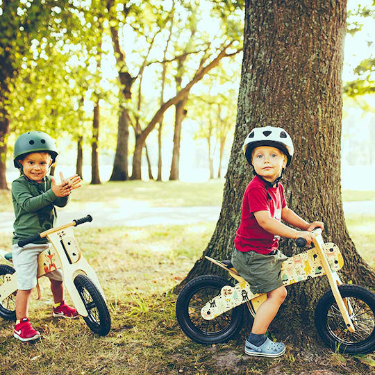 Dip Dap Kids Balance Bike Little Monsters Beige