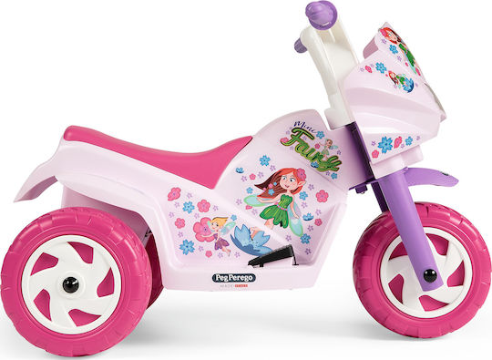 Παιδική Μηχανή Licensed Mini Fairy Ηλεκτροκίνητη 6 Volt Ροζ για 1+ ετών