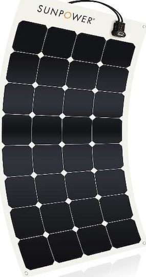 Sunpower SPR-E-Flex-110 Monokristallin Solarmodul 100W 12V 1165x556x20mm