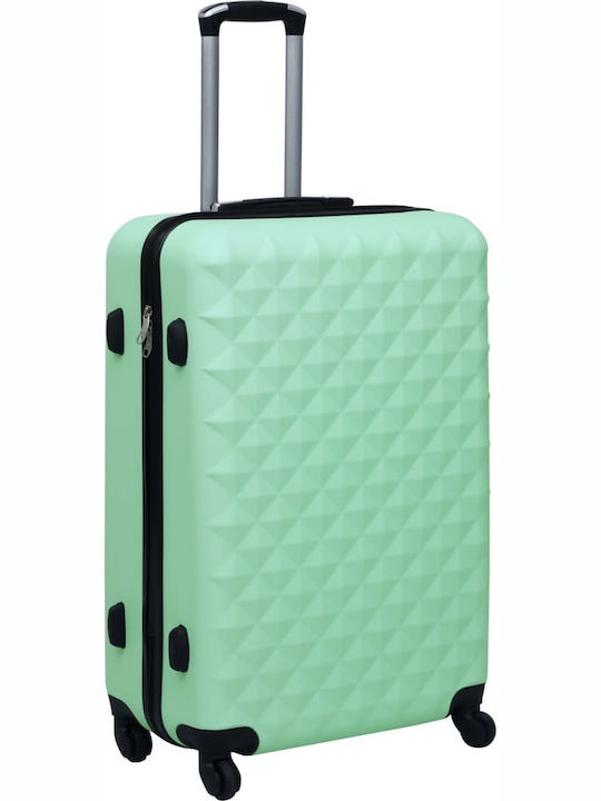 vidaXL vidaXL Hart Türkis Reise Koffer Maximalhöhe 76cm mit 4 Räder Koffer-Set 3 Stück