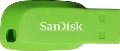 Sandisk Cruzer Blade 32GB USB 2.0 Stick Verde