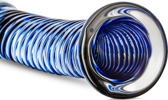 Gildo Glass Dildo No. 5 Glasdildo Blue 18cm