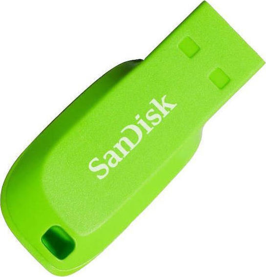 Sandisk Cruzer Blade 16GB USB 2.0 Stick Green