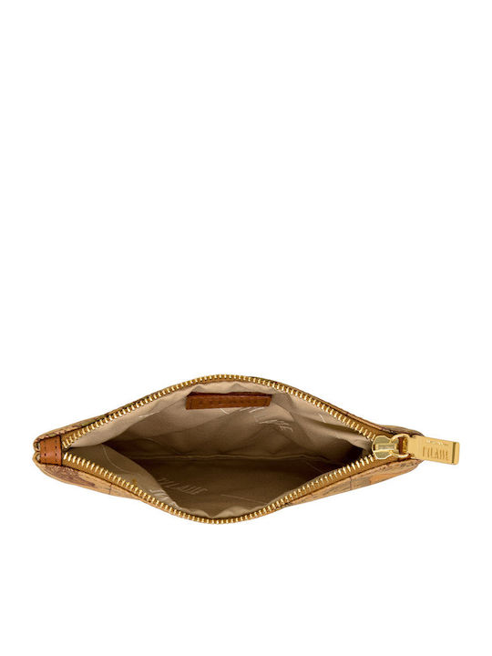 Damen Necessaire in Tabac Braun Farbe 24cm