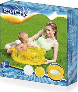 Bestway Children's Round Pool Inflatable Yellow 39126 Yellow