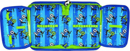 Paso Goal Federmäppchen Gefüllt Hellblau