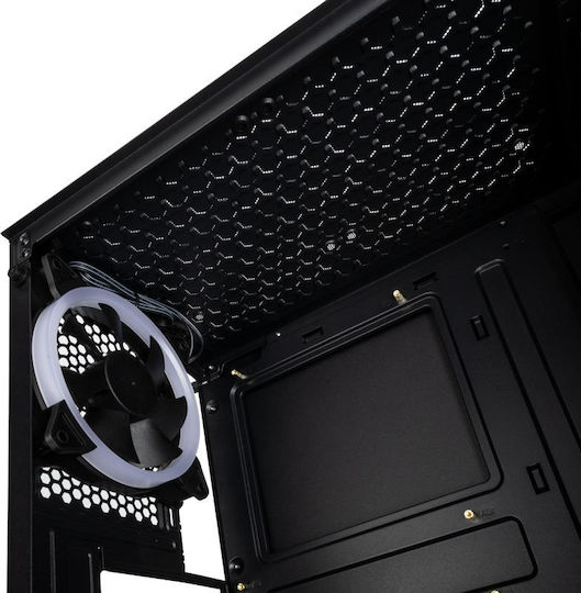 Kolink Void Gaming Midi Tower Κουτί Υπολογιστή με Πλαϊνό Παράθυρο και RGB Φωτισμό Μαύρο
