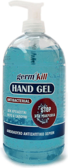 Alcofarm Germ Kill Antiseptic Hand Gel with Pump 1000ml Natural