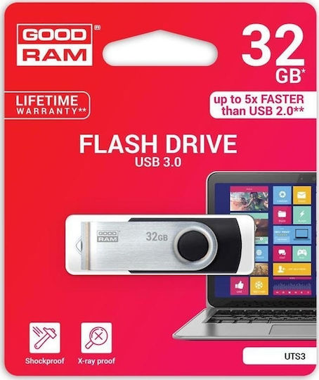 GoodRAM UTS3 32GB USB 3.0 Stick Red