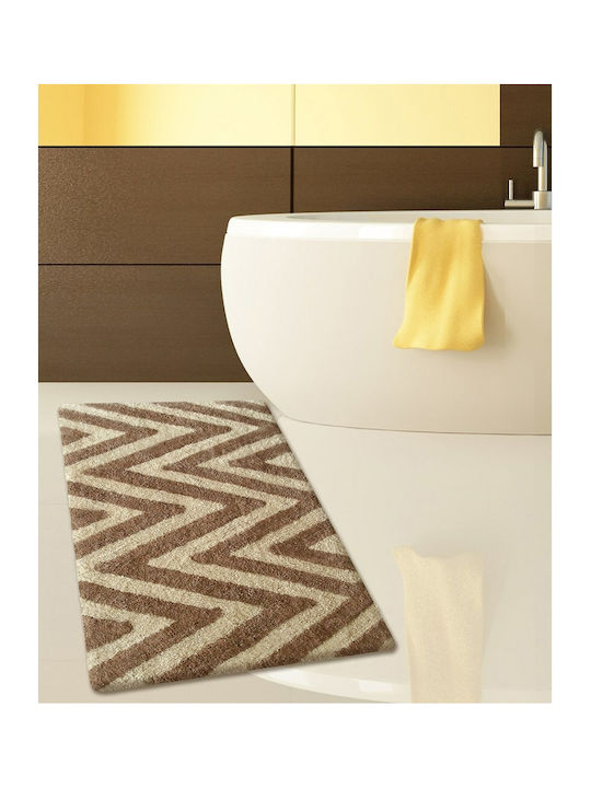 San Lorentzo Πατάκι Μπάνιου Βαμβακερό 250 1908 Beige 50x80εκ.