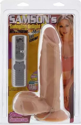 Nanma Samson's Swinging Delight Realistic Vibrator 20.2cm Flesh