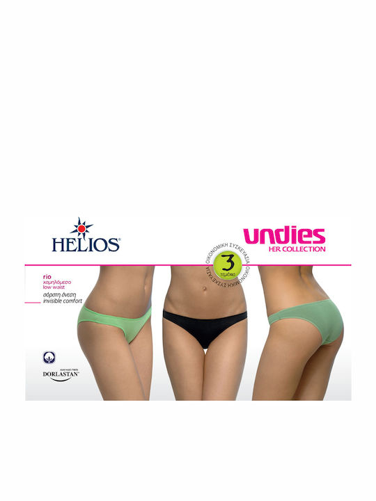 Βαμβακερά Women's Slip 3Pack Beige