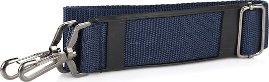 Diplomat Reisetasche 49Es Blau Stoff L53xB30xH31cm
