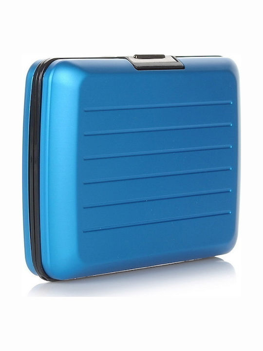 Stockholm V2 Men's Wallet Cards with RFID Blue