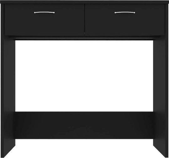 Desk Wooden Black 80x40x75cm